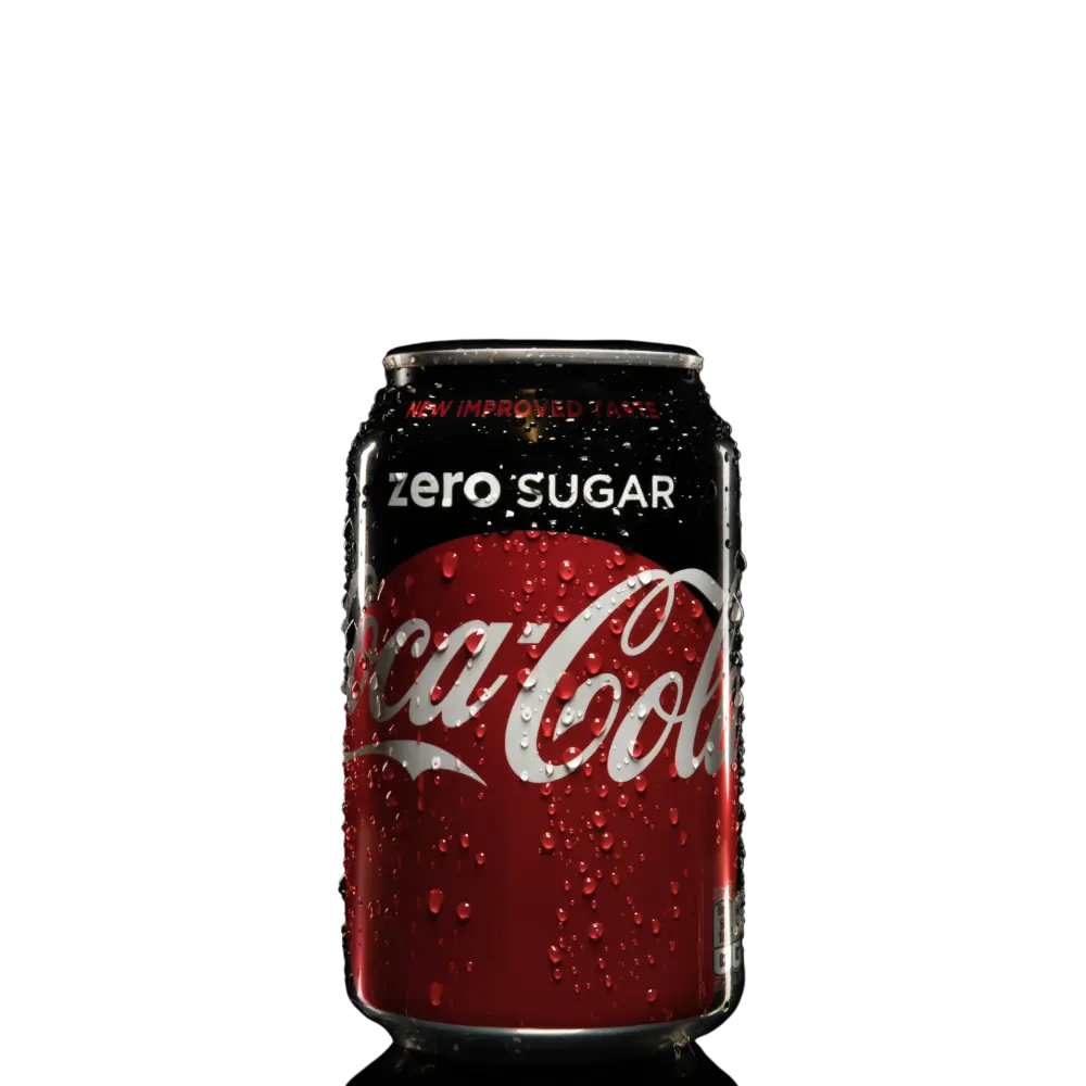 Coca-cola zero product image.